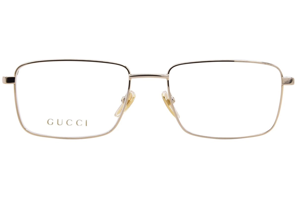 Gucci GG2098o-002 eyeglasses in gold frame with clear lenses
