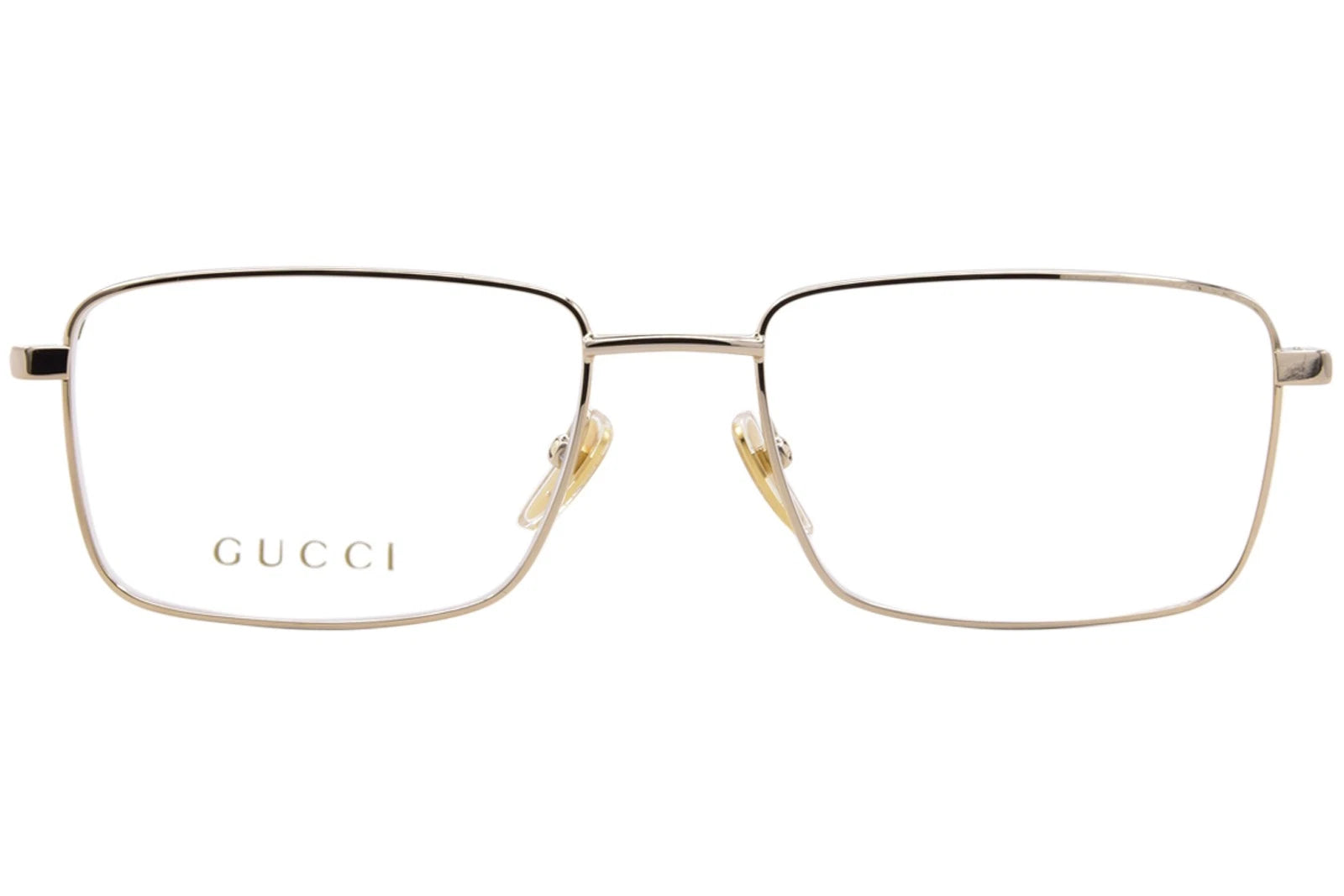 Gucci GG2098o-002 eyeglasses in gold frame with clear lenses