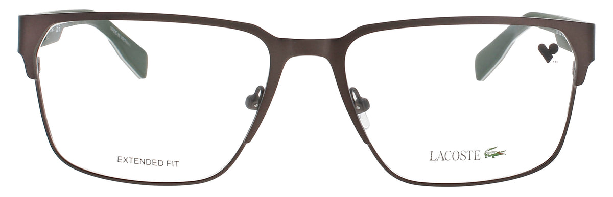 Lacoste L2306-N-035-58 MATTE DARK GUNMETAL  Men's Eyeglasses 58mm Eyeglasses