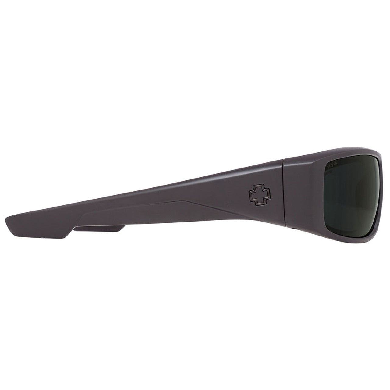 Spy LOGAN- Matte Black ANSI RX/Happy Gray Green 61mm New Sunglasses