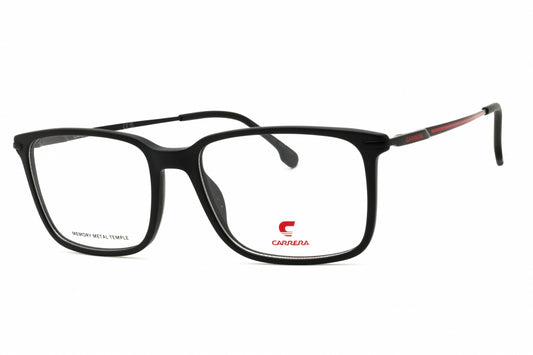 Carrera CARRERA 8897-0BLX 00 eyeglasses in mt blk rd frame with clear demo lenses