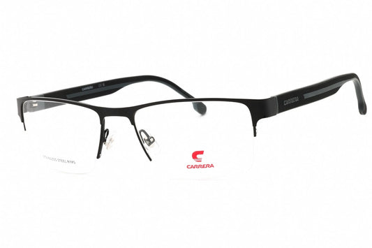 Carrera 8893-08A eyeglasses in black grey frame with clear lenses