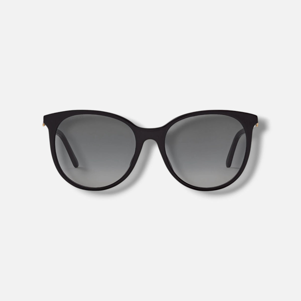 Jimmy Choo 0ILANA-F-SK-26S-57 Black Round SUNGLASSES 57mm Sunglasses