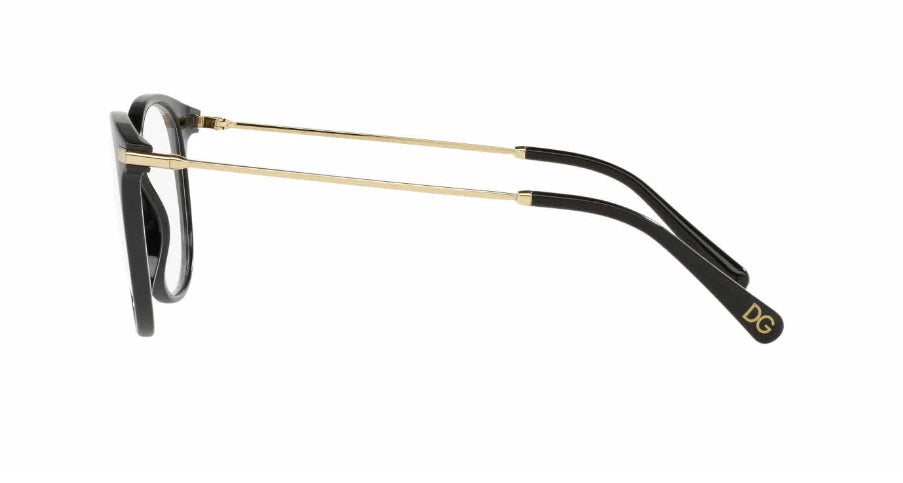 Dolce Gabbana 0DG5071-501-50 Black Full Rim EYEGLASSES 50mm Eyeglasses