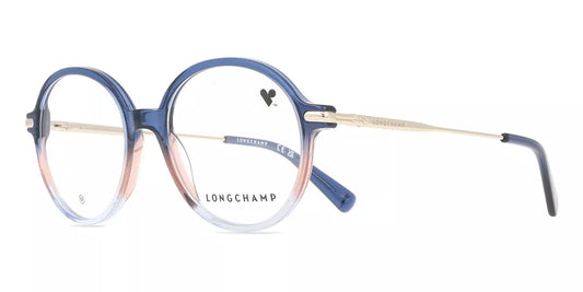 Longchamp LO2736-436 eyeglasses in gradiente/blue/rose frame with clear lenses