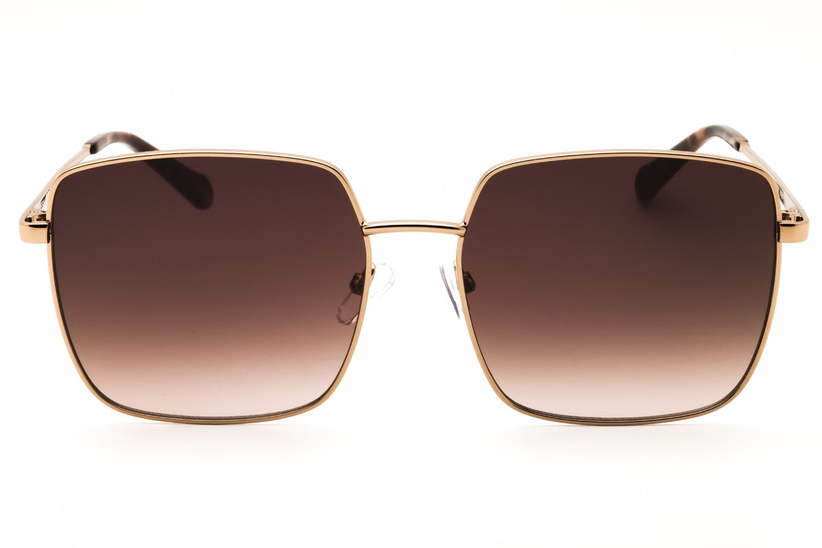 Fossil FOS 3156/G/S-0AU2 HA RED GOLD R Rectangular Sunglasses 59mm Sunglasses