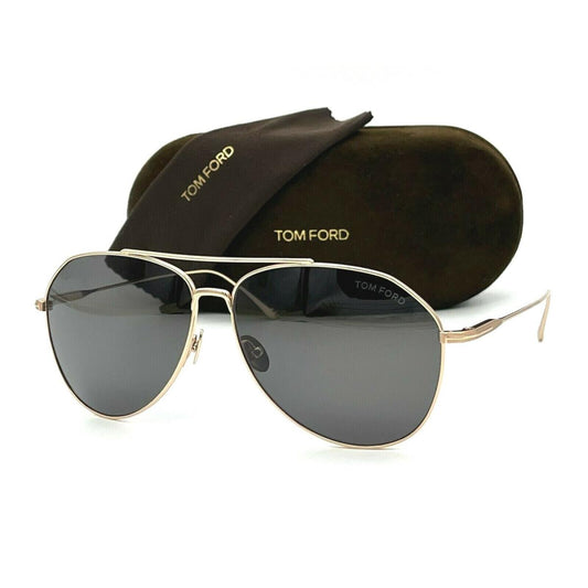 Tom Ford FT0747-28A 62mm New Sunglasses