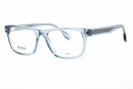 Hugo Boss BOSS 1354/U-0PJP 00 eyeglasses in blue frame with clear demo lenses