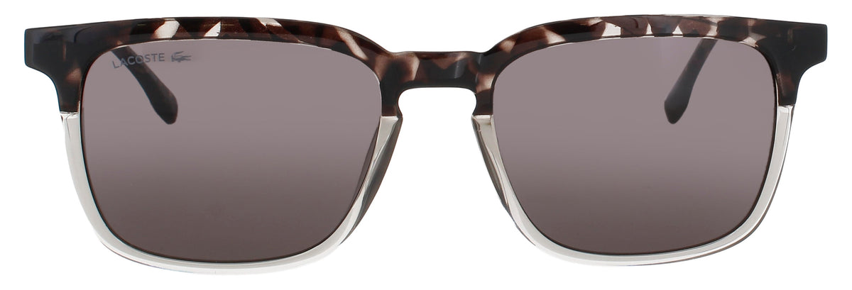 Lacoste L6074S-240 HAVANA / TRANSPARENT GREY  Men's Sunglasses 56mm Sunglasses