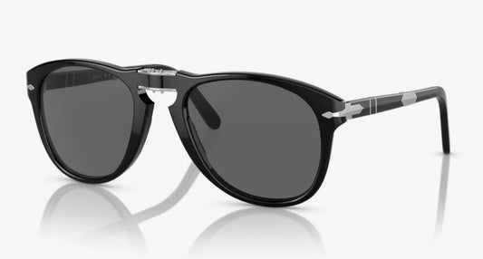 Persol 0PO0714SM 95/B1 54 Black Aviator  54mm Sunglasses