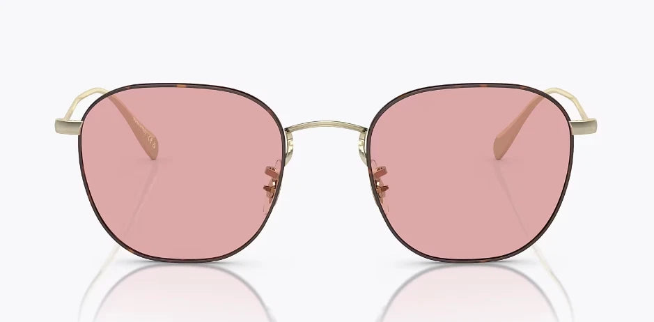 Oliver Peoples 0OV1305-5320-49 Gold Square SUNGLASSES 49mm Sunglasses