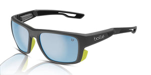 Bolle BS035003 Black Rectangle Sunglasses 58mm