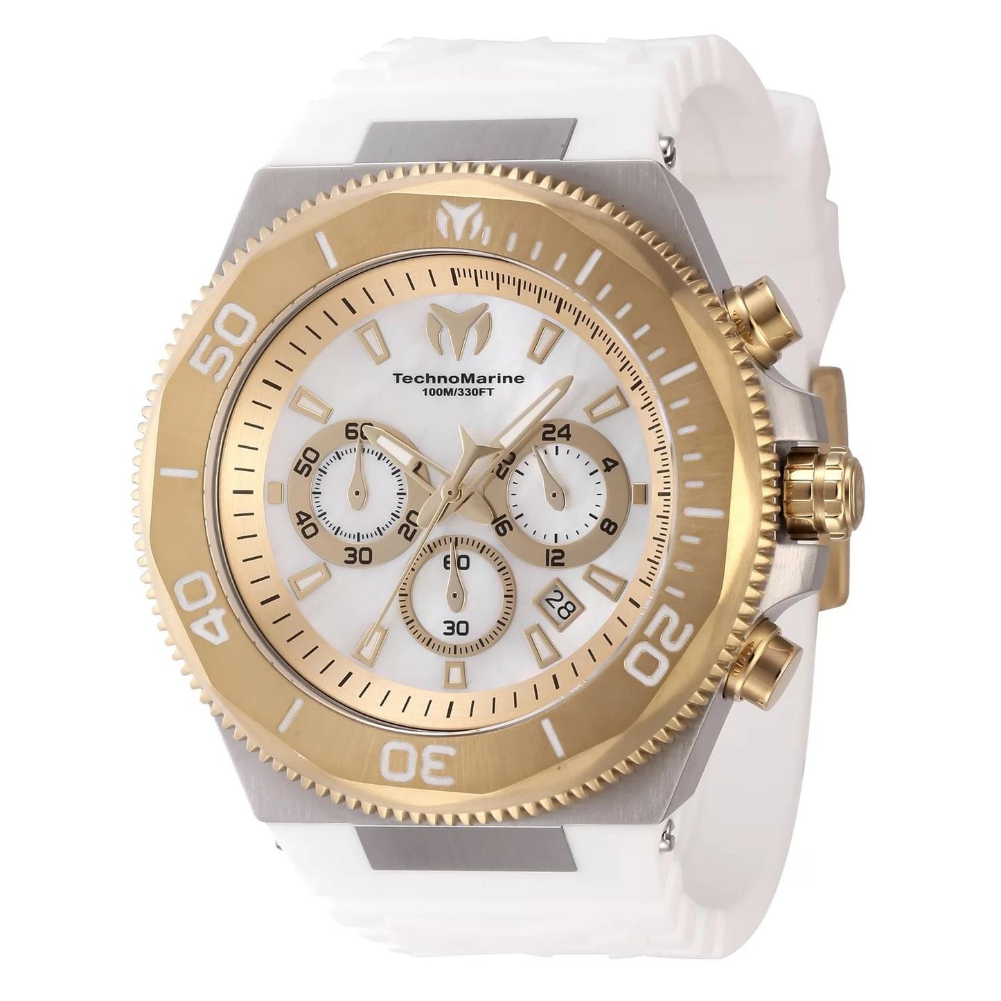 TechnoMarine TM-222077 TM-222077 Watch - White Dial Silicon Band