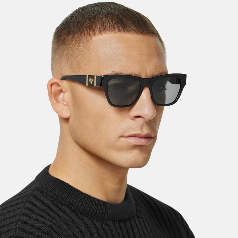 Versace 0VE4457-GB1/81 55mm New Sunglasses