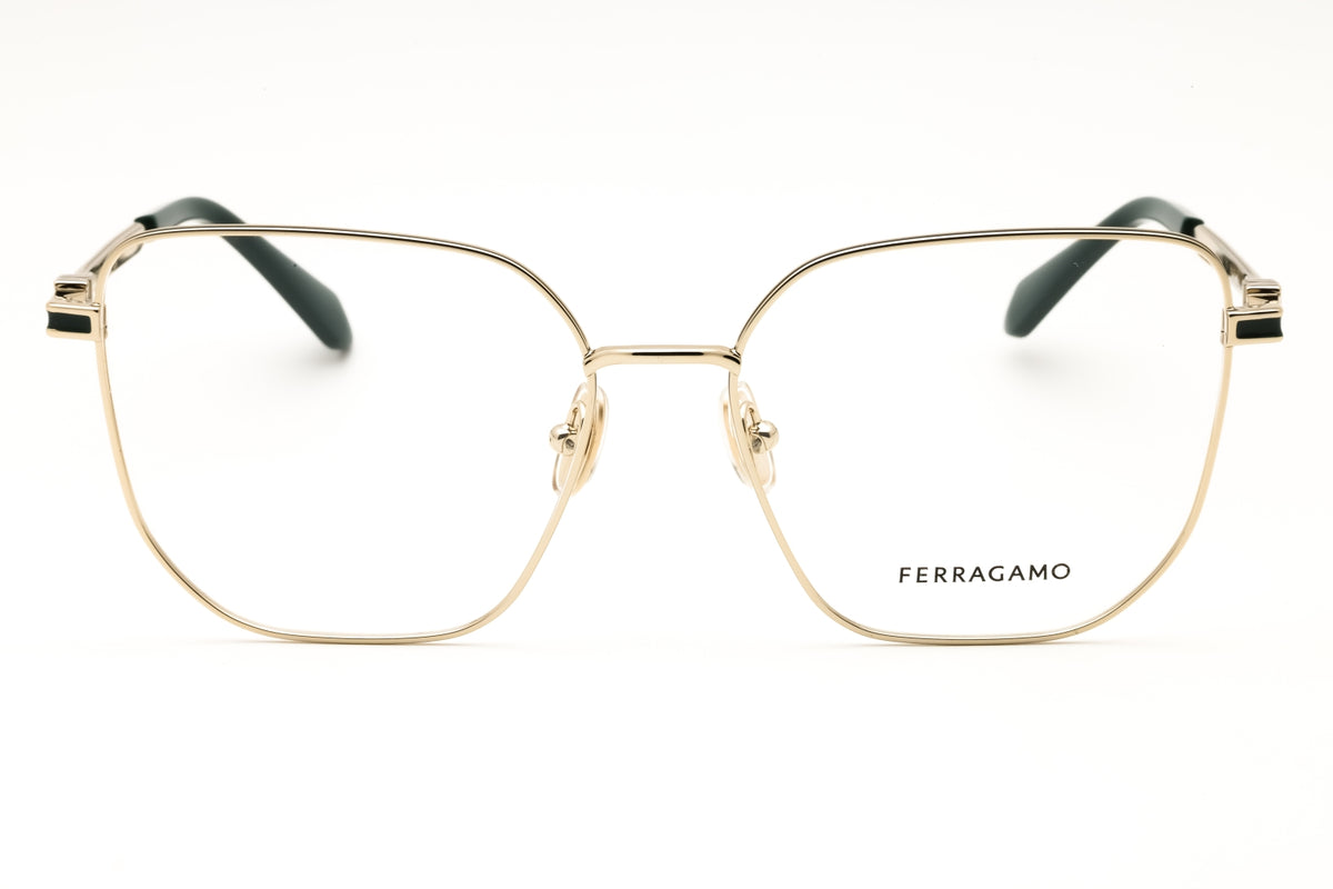 Salvatore Ferragamo SF2234-710 GOLD Round Eyeglasses 56mm Eyeglasses