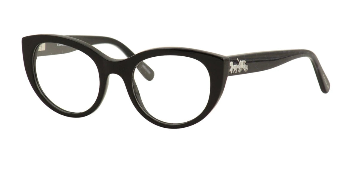 Coach 0HC6132-5572-50 Black Full Rim EYEGLASSES 50mm Eyeglasses