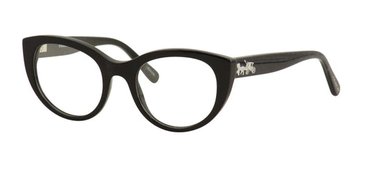 Coach 0HC6132-5572-50 Black Full Rim EYEGLASSES 50mm Eyeglasses