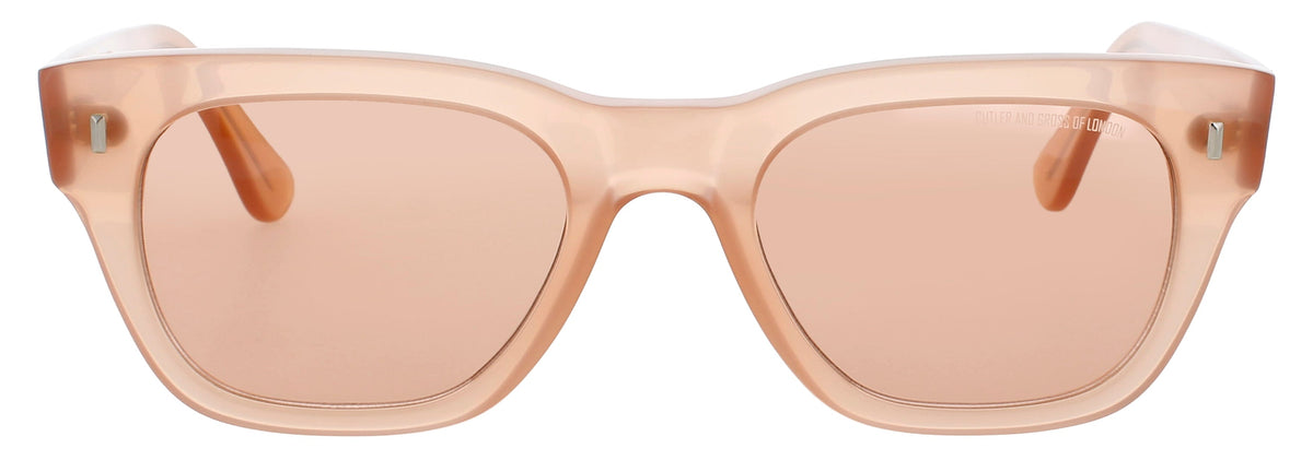 Cutler And Gross CGSN-0772V2-52-03 OPAL PEACH  Unisex Sunglasses 52mm Sunglasses