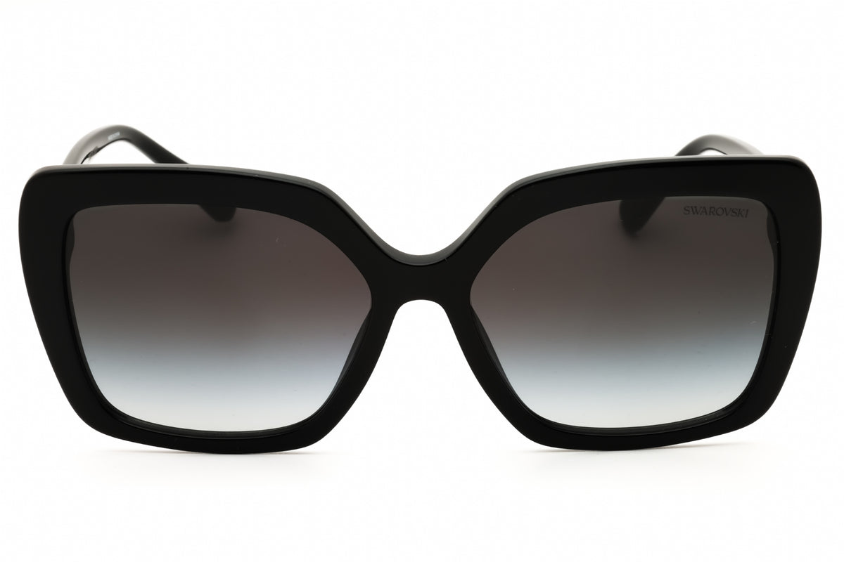 Swarovski SK6049-10018G Black Oversized Sunglasses 57mm Sunglasses