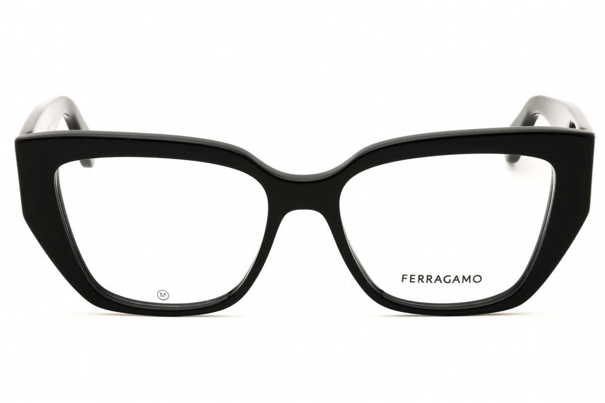 Salvatore Ferragamo SF2972-001 Black Cat eye Eyeglasses 54mm Eyeglasses
