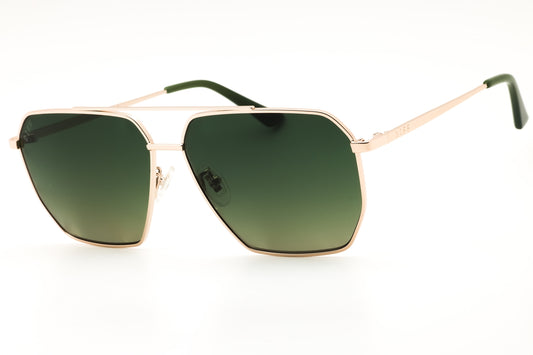 DIFF Eyewear Berkley-DE01-0742 CHAMPAGNE GOLD Rectangular Sunglasses 46mm Sunglasses