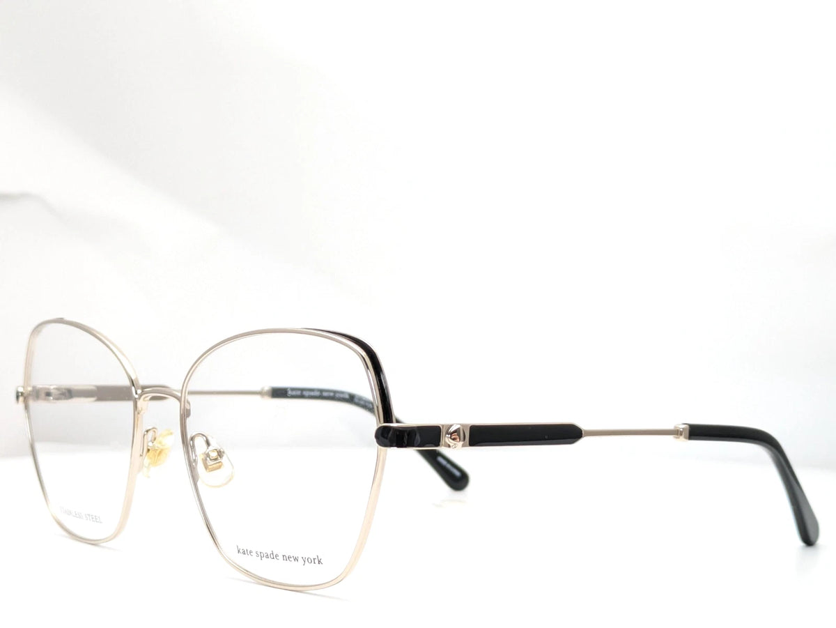 Kate Spade ZEENA/G RHL Gold Rectangle Eyeglasses 54mm Eyeglasses