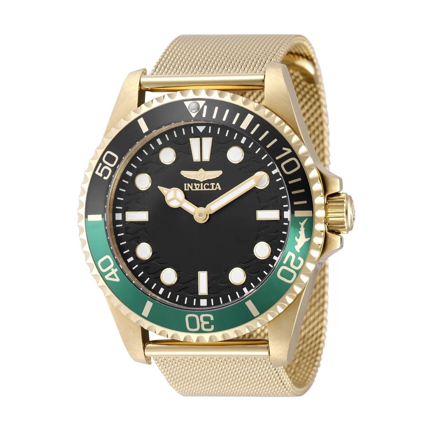 Invicta 49692 49692 Watch - Black Dial Stainless Steel Band