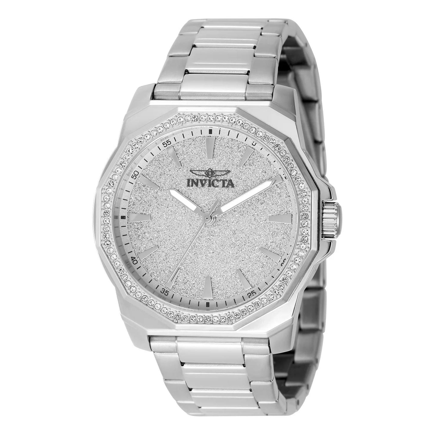 Invicta 49125 49125 Watch - Silver Dial Stainless Steel Band