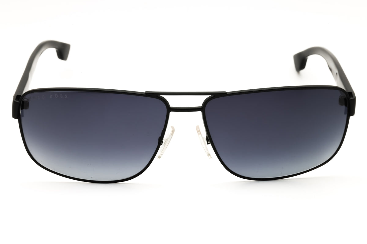 Hugo Boss 1035/S-003/9O Matte Black Rectangular Sunglasses 64mm
