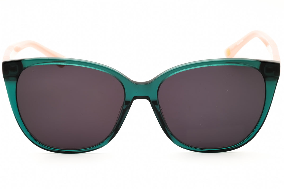 Anne Klein AK7085-310 OLIVE CRYSTAL Cat eye Sunglasses 57mm Sunglasses
