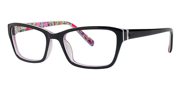 Vera Bradley Marcella S. Pink Swirls 5117 51mm New Eyeglasses
