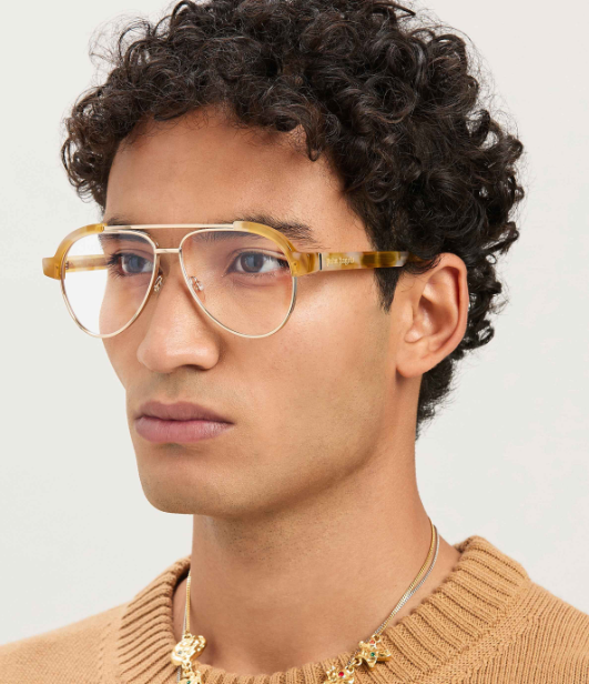 Palm Angels PERJ018S25PLA0012400 55mm New Eyeglasses