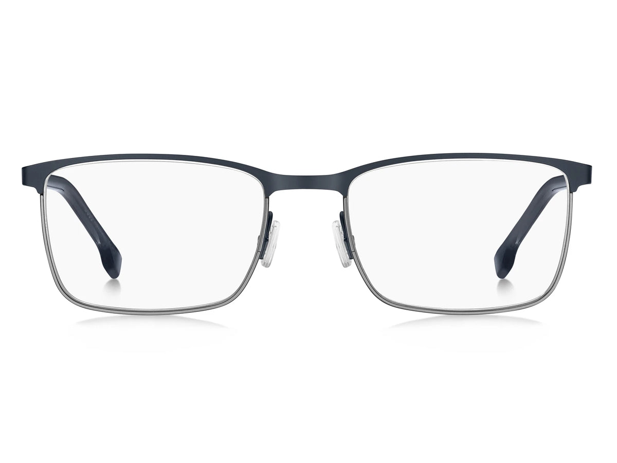 Hugo Boss BOSS1637-KUO-54 Blue Rectangle Eyeglasses 54mm Eyeglasses