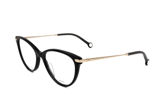Tommy Hilfiger TH-1882-807-53 eyeglasses in black golf frame with clear lenses