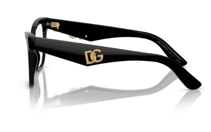 Dolce Gabbana 0DG3369-501-50 Black Aviator EYEGLASSES 50mm Eyeglasses