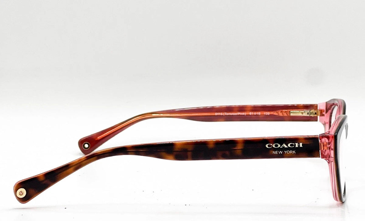 Coach 0HC6041-5115-51 Tortoise Pink Aviator EYEGLASSES 51mm Eyeglasses