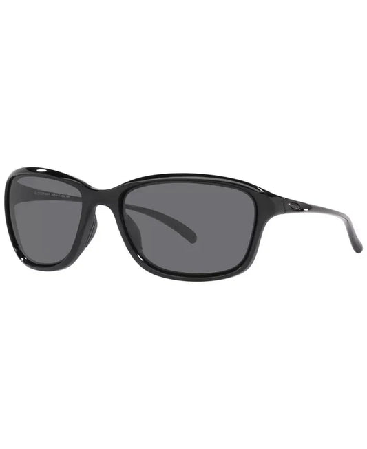 Oakley 0OO9297-0957 Gray Rectangle Sunglasses 0mm Sunglasses