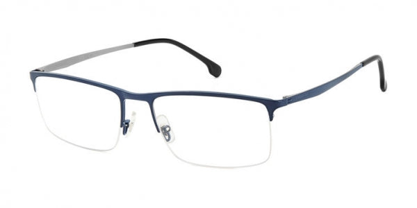 Carrera CARRERA8875-FLL-55 Matte Blue Rectangle Eyeglasses 55mm Eyeglasses