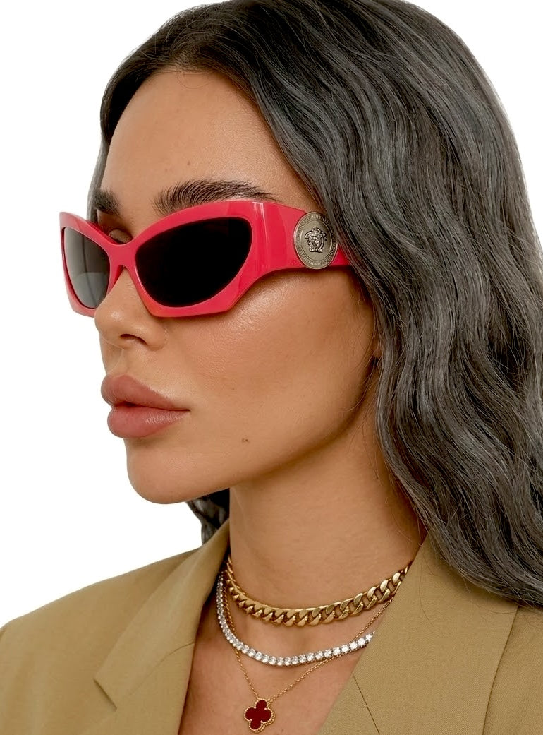 Versace 0VE4450-541787 60mm New Sunglasses
