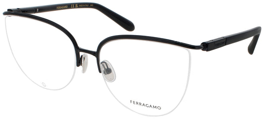 Salvatore Ferragamo SF2227-001-56 56mm New Eyeglasses