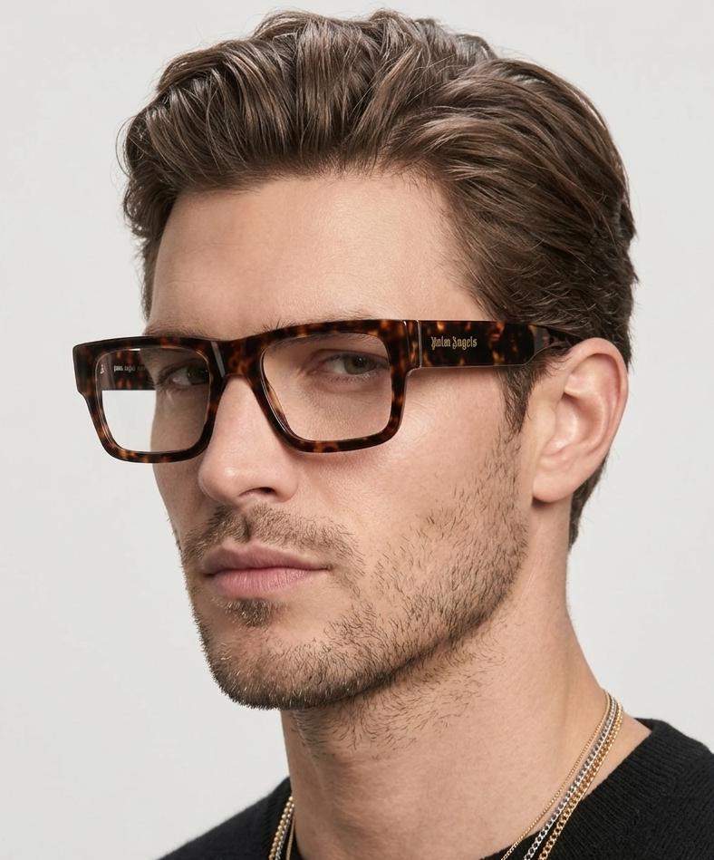 Palm Angels Style-2-PERJ002F24PLA0016000 54mm New Eyeglasses