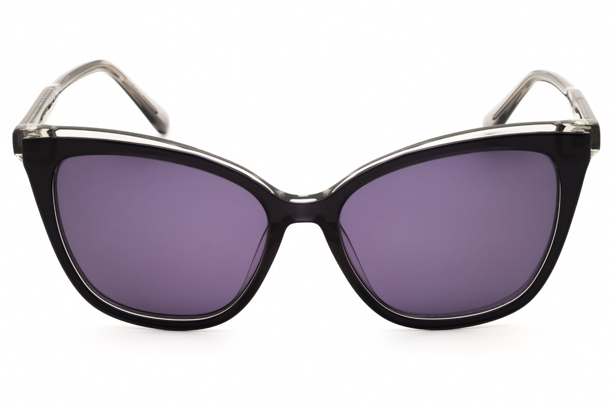 Nine West NW660S-016 GREY Cat eye Sunglasses 55mm Sunglasses