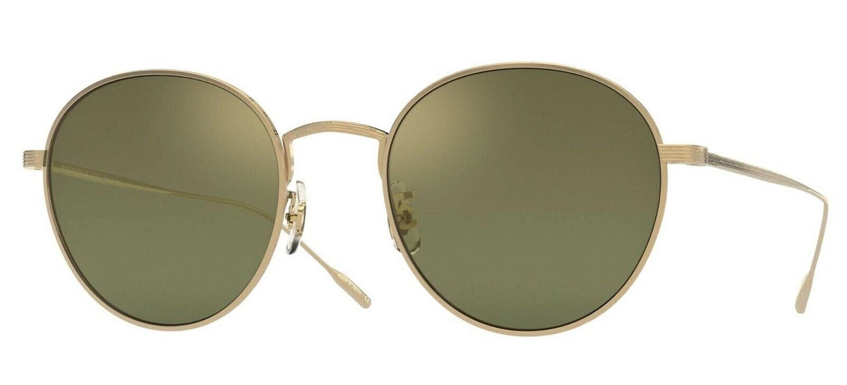 Oliver Peoples 0OV1306ST-5292O8-50 Gold Round SUNGLASSES 0mm Sunglasses