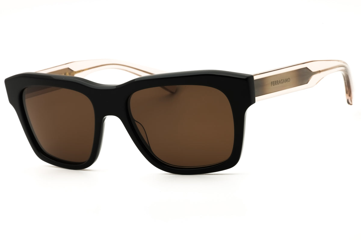 Salvatore Ferragamo SF1087SN-001 BLACK Rectangular Sunglasses 56mm Sunglasses