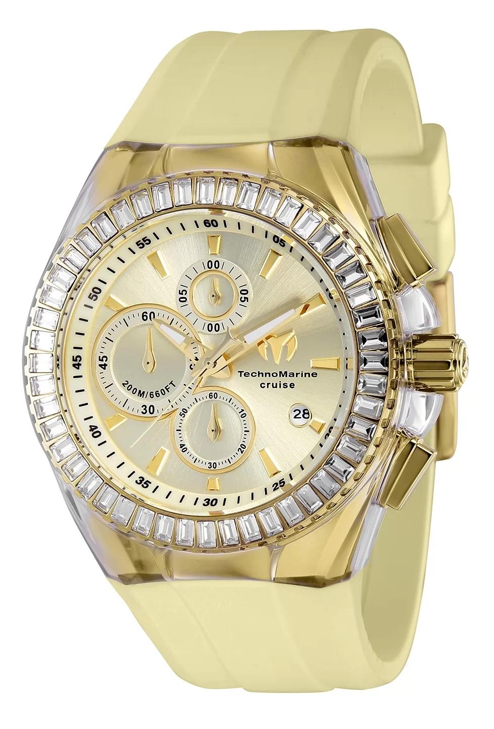 TechnoMarine TM-121159 TM-121159 Watch - Silver Dial Silicon Band