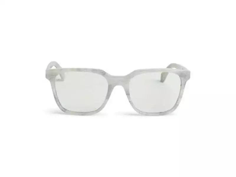 Off-White Style 38 Marble Blue Block Light 54mm New Eyeglasses