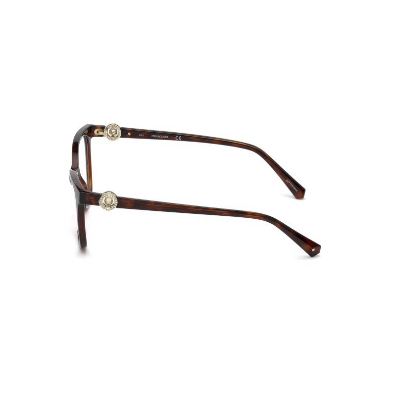 Swarovski SK5254-53052 (NO CASE) Havana Missing Eyeglasses 53mm