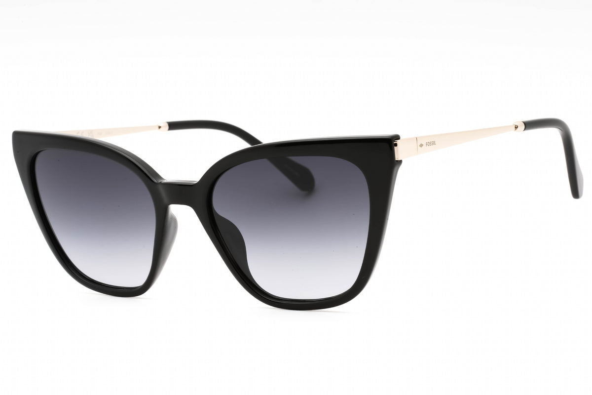 Fossil FOS 2131/S-807 9O Black Cat eye Sunglasses 54mm Sunglasses