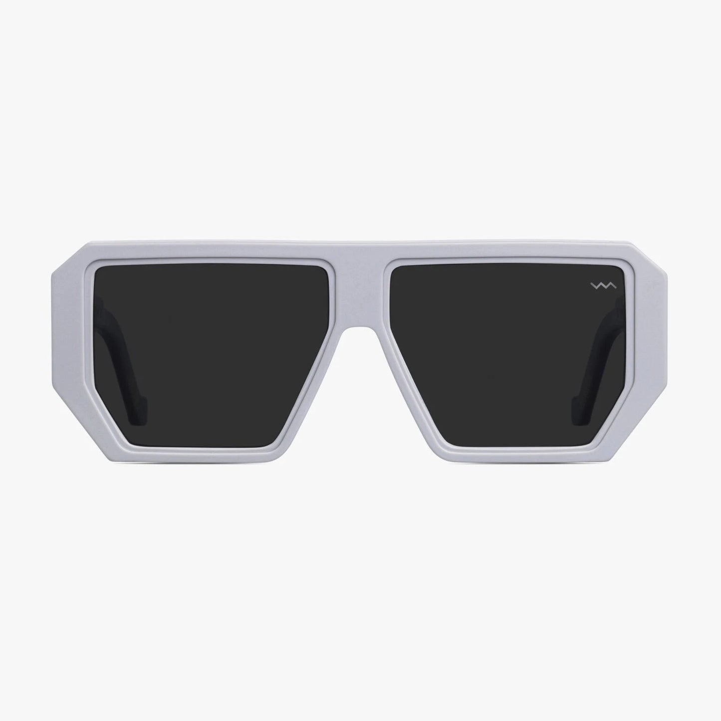 Vava BL0033-LGRY-Mat BLK SIL 56mm New Sunglasses