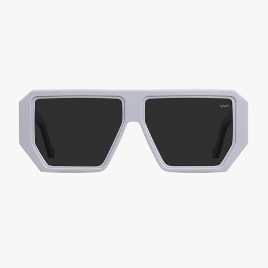 Vava BL0033-LGRY-Mat BLK SIL 56mm New Sunglasses